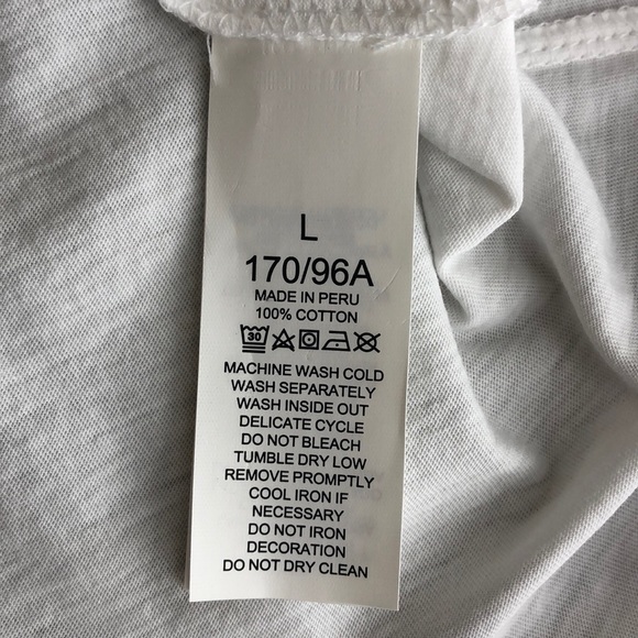 Kate Spade White Main Squeeze Short Sleeve Tee - Picture 8 of 8